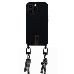 Apple iPhone 14 Pro Kılıf Kajsa Missy And Match Klasik İp Askılı Kapak - 9