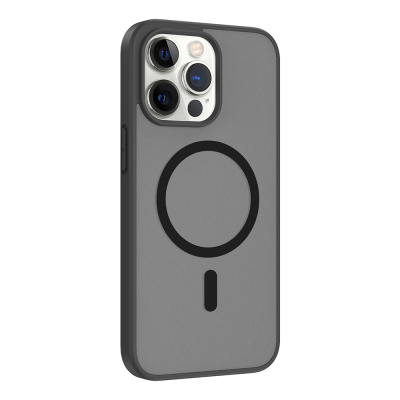 Apple iPhone 14 Pro Kılıf M-safe Şarj Özellikli Zore Babet Kapak - Zore