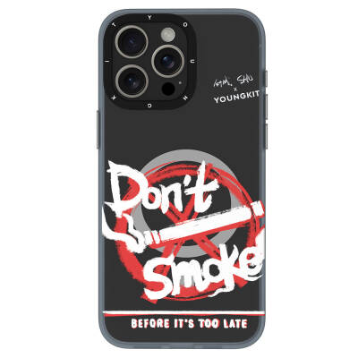 Apple iPhone 14 Pro Kılıf M-safe Şarj Özellikli Shu Tasarımlı Youngkit City Serisi Kapak - Youngkit