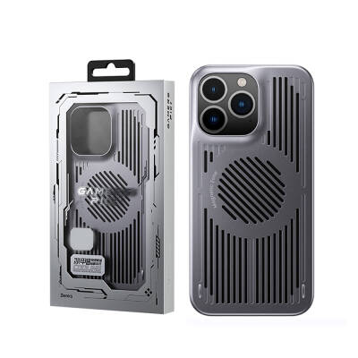 Apple iPhone 14 Pro Kılıf M-safe Şarj Özellikli Soğutucu Benks Biliz Kapak - Benks