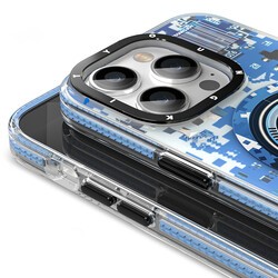 Apple iPhone 14 Pro Kılıf M-safe Şarj Özellikli YoungKit Kamuflaj Serisi Kapak - 6