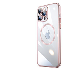 Apple iPhone 14 Pro Kılıf Wireless Şarj Özellikli Sert PC Zore Riksos Magsafe Kapak - Thumbnail