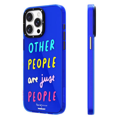 Apple iPhone 14 Pro Kılıf Yazı Desenli Youngkit Mindfulness Serisi Kapak - Youngkit