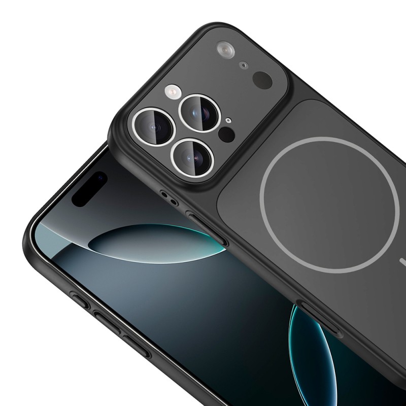 Apple iPhone 14 Pro Kılıf Zore M-Safe Şarj Özellikli Kamera Korumalı Formen Kapak - 14