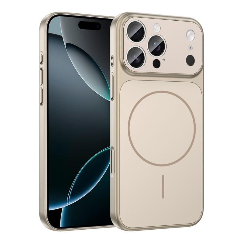 Apple iPhone 14 Pro Kılıf Zore M-Safe Şarj Özellikli Kamera Korumalı Formen Kapak - 3