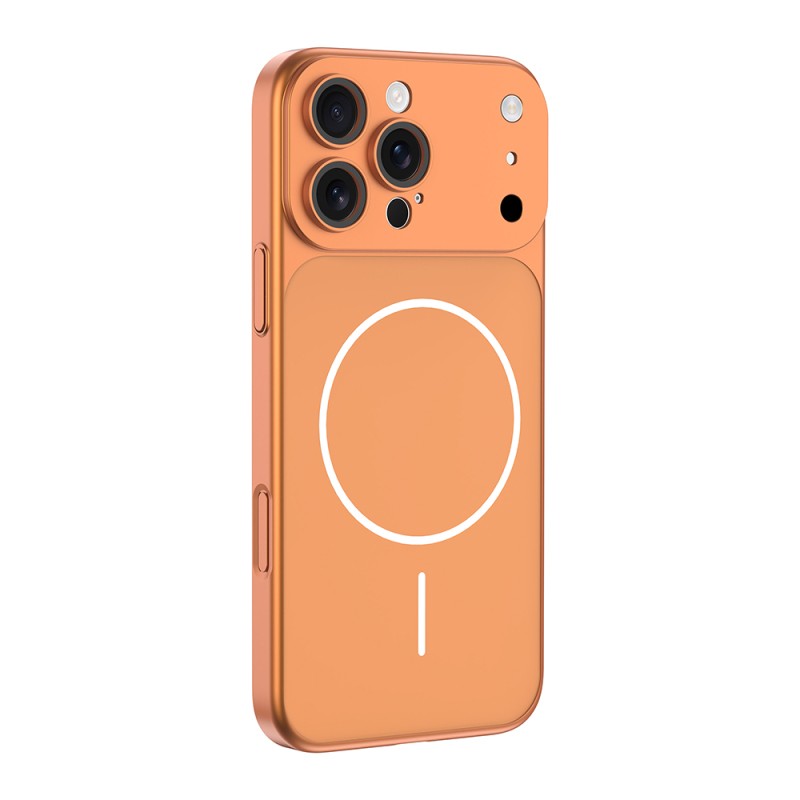 Apple iPhone 14 Pro Kılıf Zore M-Safe Şarj Özellikli Kamera Korumalı Spark Kapak - 5
