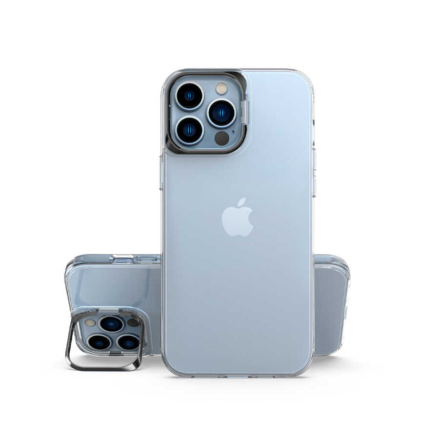 Apple iPhone 14 Pro Kılıf Zore Skuba Kapak - Siyah