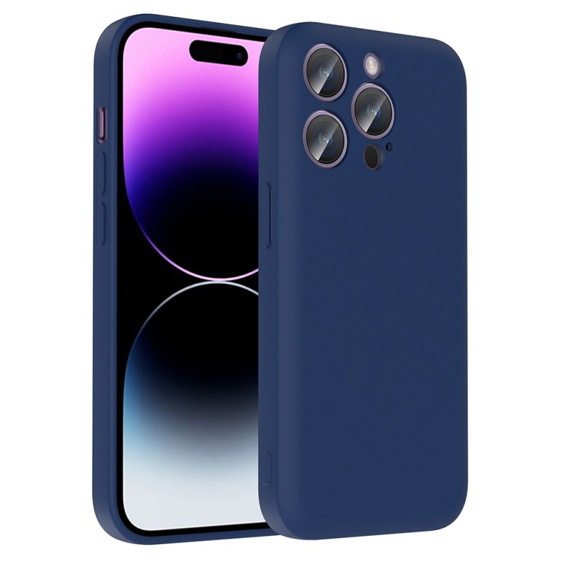 Apple iPhone 14 Pro Max Case Camera Protection Card Holder Zore Vitra Cover - 6