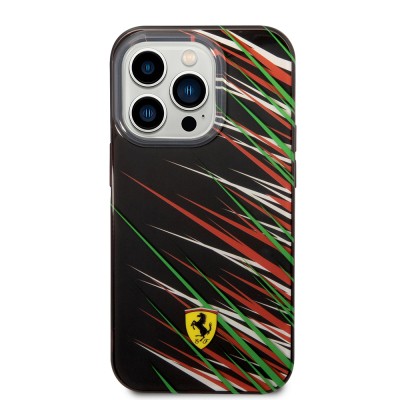 Apple iPhone 14 Pro Max Case Ferrari Original Licensed Print Logo Grass Pattern Cover - 6