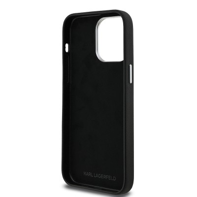 Apple iPhone 14 Pro Max Case Karl Lagerfeld Original Licensed K&C Heads Pins Cover - 8