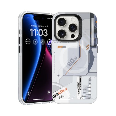 Apple iPhone 14 Pro Max Case M-safe Charging Feature Mechanical Design Benks Perspective Series Cover - 1