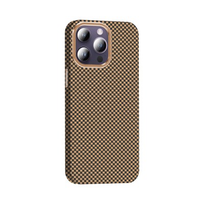 Apple iPhone 14 Pro Max Case Magsafe Charging Feature Carbon Fiber Look Zore Gros Cover - 10