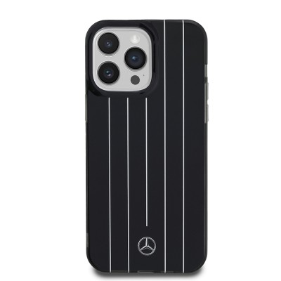 Apple iPhone 14 Pro Max Case Mercedes Benz Original Licensed New Urban 3 Hard PC Parallel Line Patterned Cover - 11