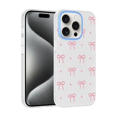 Apple iPhone 14 Pro Max Case with Camera Protector, Patterned Zore Clip Cover - 3