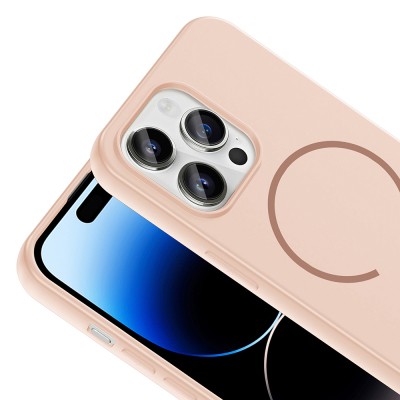 Apple iPhone 14 Pro Max Case Zore Meta Cover with M-safe Charging Feature - 19