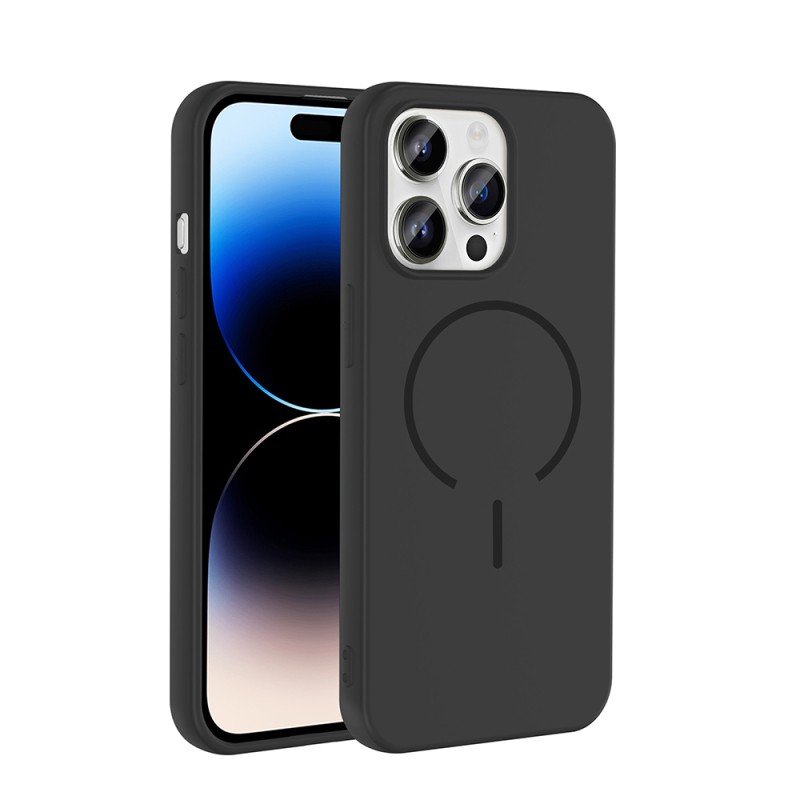 Apple iPhone 14 Pro Max Case Zore Meta Cover with M-safe Charging Feature - 3