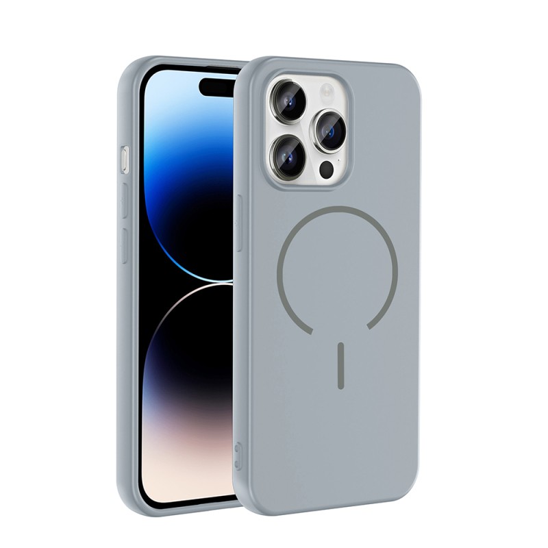 Apple iPhone 14 Pro Max Case Zore Meta Cover with M-safe Charging Feature - 2