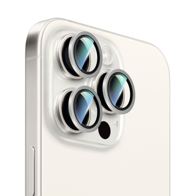 Apple iPhone 14 Pro Max CaseWorld Alloy Series Oleophobic Anti-Reflective Camera Lens Protector - CaseWorld