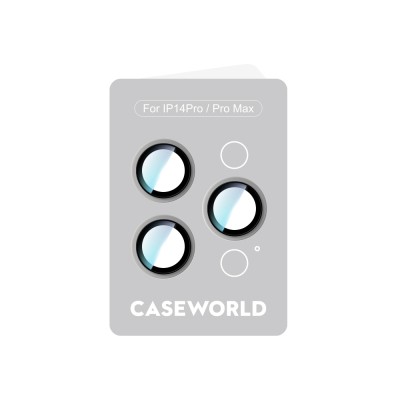 Apple iPhone 14 Pro Max CaseWorld Alloy Serisi Oleofobik Anti Reflective Kamera Lens Koruyucu - 8