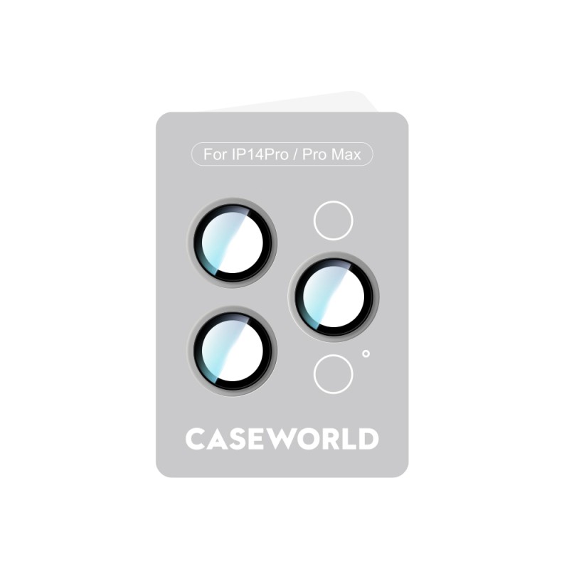 Apple iPhone 14 Pro Max CaseWorld Alloy Serisi Oleofobik Anti Reflective Kamera Lens Koruyucu - 8