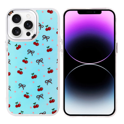 Apple iPhone 14 Pro Max Kılıf Airbag Tasarımlı Zore Hadra Kapak - Zore