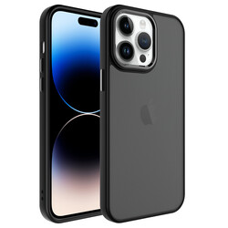 Apple iPhone 14 Pro Max Kılıf Buzlu Sert PC Zore May Kapak - Zore