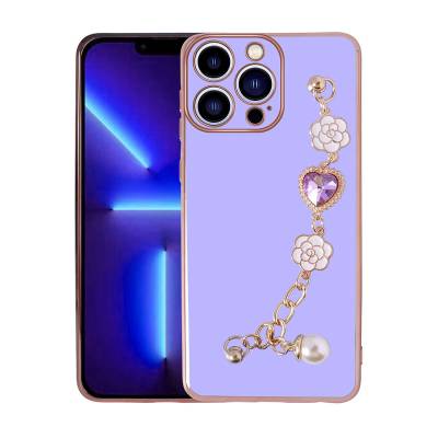 Apple iPhone 14 Pro Max Kılıf El Tutamaçlı Kamera Korumalı Zore Taka Silikon Kapak - Zore