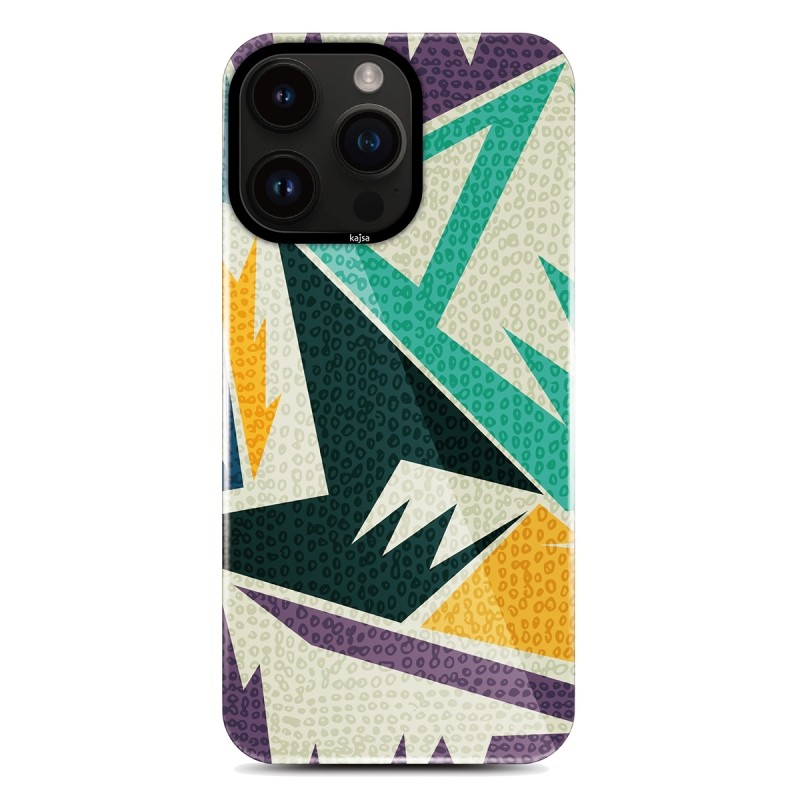 Apple iPhone 14 Pro Max Kılıf HD Desenli Kajsa Shield Plus Flower Graphic Serisi Kapak - 12