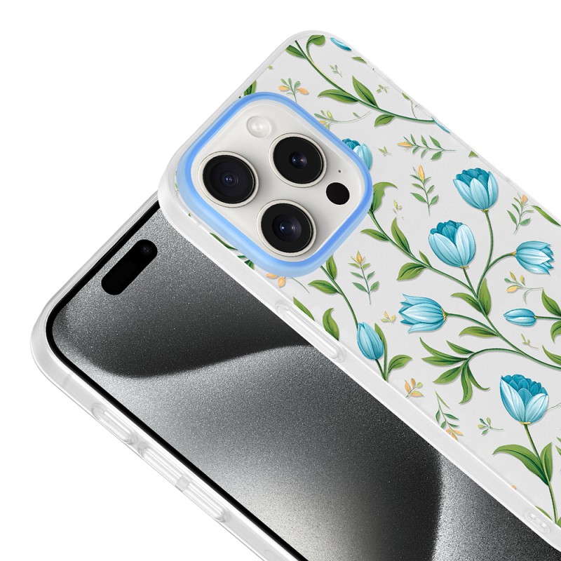 Apple iPhone 14 Pro Max Kılıf Kamera Korumalı Desenli Zore Klip Kapak - 12