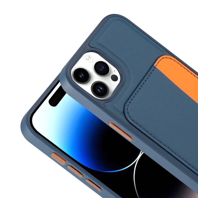 Apple iPhone 14 Pro Max Kılıf Kartlıklı Zore X-Kart Silikon Kapak - 14