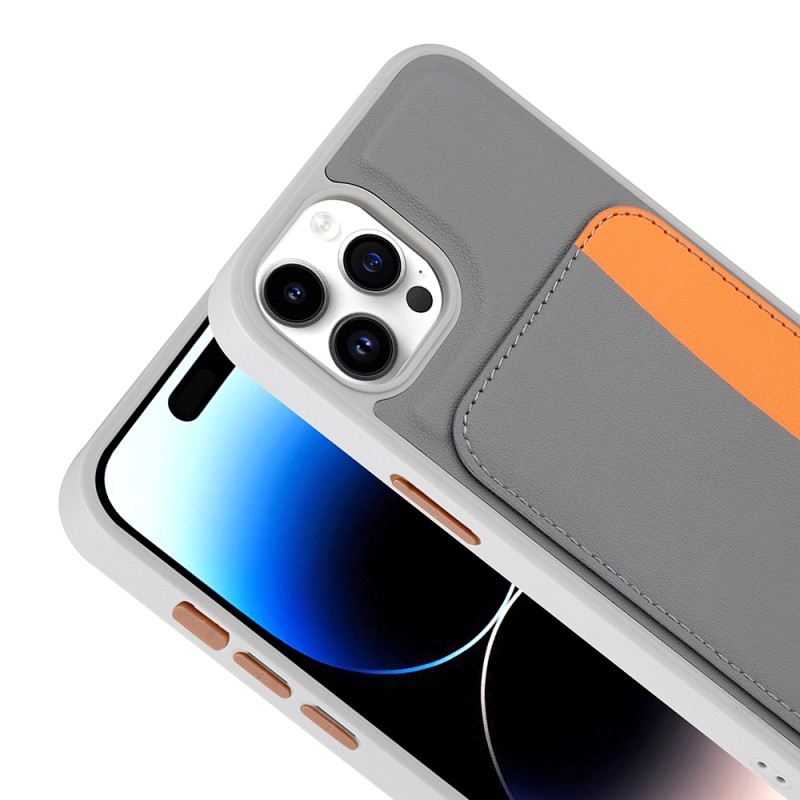 Apple iPhone 14 Pro Max Kılıf Kartlıklı Zore X-Kart Silikon Kapak - 15