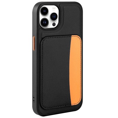 Apple iPhone 14 Pro Max Kılıf Kartlıklı Zore X-Kart Silikon Kapak - 11
