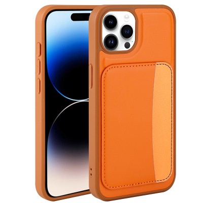 Apple iPhone 14 Pro Max Kılıf Kartlıklı Zore X-Kart Silikon Kapak - 5