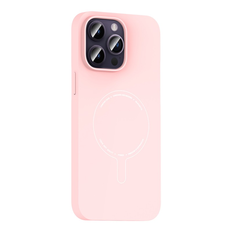 Apple iPhone 14 Pro Max Kılıf M-Safe Şarj Özellikli Kamera Korumalı Zore Elio Sert PC Kapak - 15