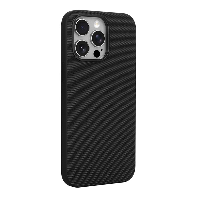 Apple iPhone 14 Pro Max Kılıf M-Safe Şarj Özellikli Kumaş Tasarımlı Zore Miami Sert PC Kapak - 12