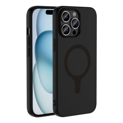 Apple iPhone 14 Pro Max Kılıf M-Safe Şarj Özellikli Zore Aris Silikon Kapak - Zore
