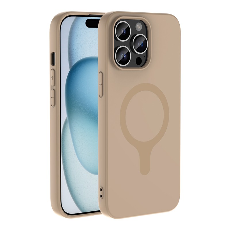Apple iPhone 14 Pro Max Kılıf M-Safe Şarj Özellikli Zore Aris Silikon Kapak - 4
