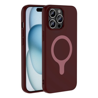 Apple iPhone 14 Pro Max Kılıf M-Safe Şarj Özellikli Zore Aris Silikon Kapak - 10