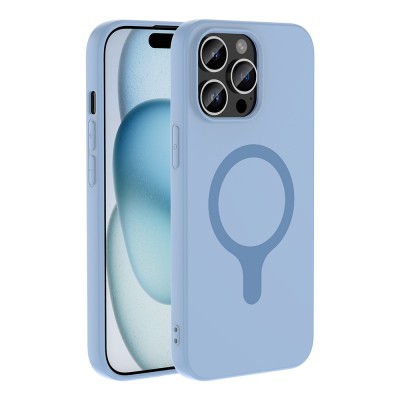 Apple iPhone 14 Pro Max Kılıf M-Safe Şarj Özellikli Zore Aris Silikon Kapak - 16