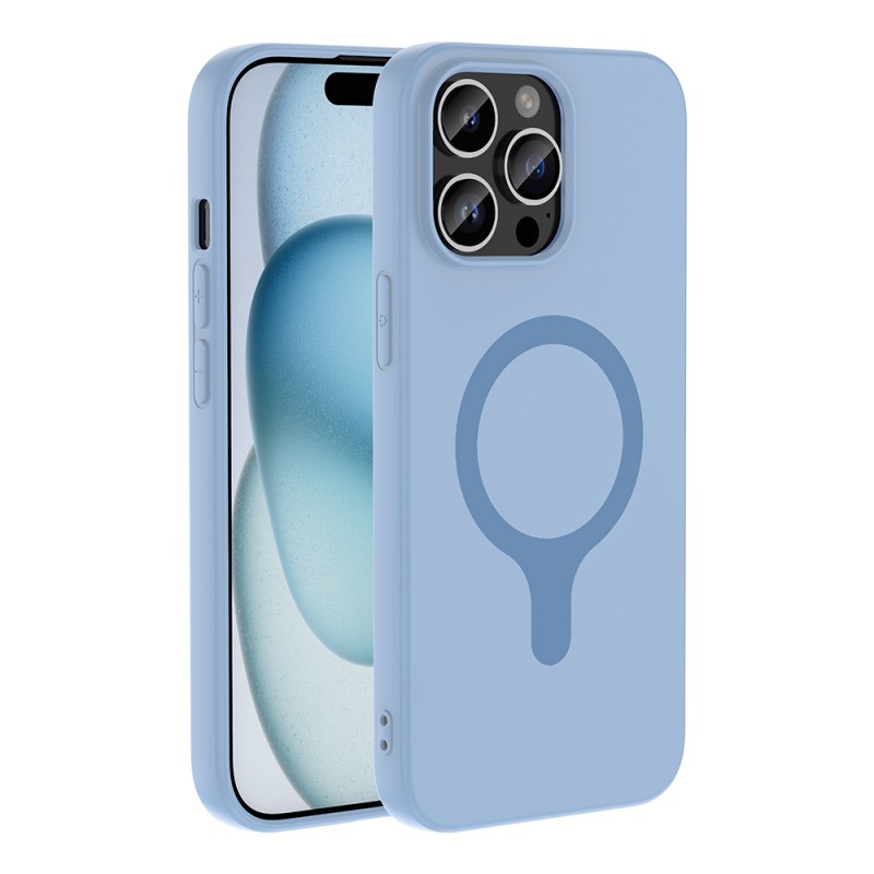 Apple iPhone 14 Pro Max Kılıf M-Safe Şarj Özellikli Zore Aris Silikon Kapak - 16