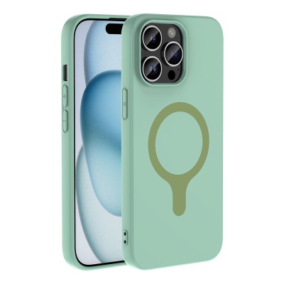 Apple iPhone 14 Pro Max Kılıf M-Safe Şarj Özellikli Zore Aris Silikon Kapak - 31
