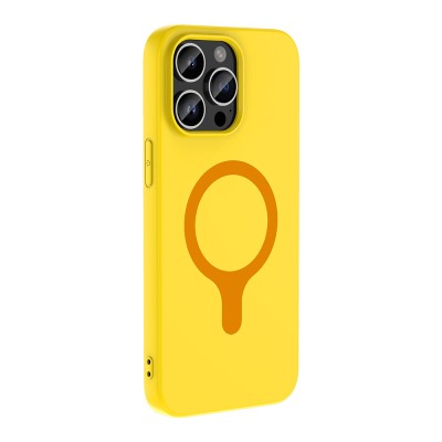 Apple iPhone 14 Pro Max Kılıf M-Safe Şarj Özellikli Zore Aris Silikon Kapak - 36