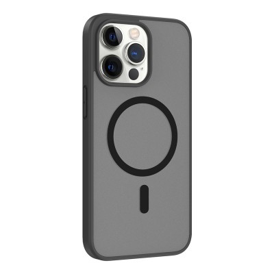 Apple iPhone 14 Pro Max Kılıf M-safe Şarj Özellikli Zore Babet Kapak - 8