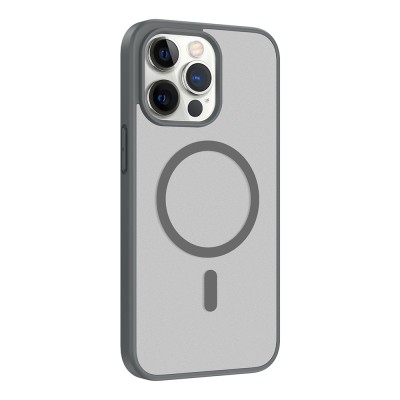 Apple iPhone 14 Pro Max Kılıf M-safe Şarj Özellikli Zore Babet Kapak - 10