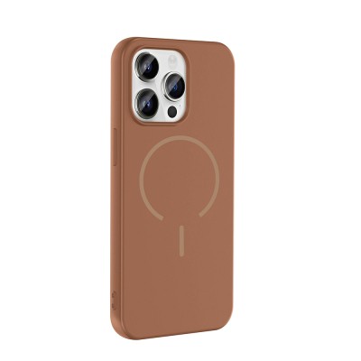 Apple iPhone 14 Pro Max Kılıf M-safe Şarj Özellikli Zore Meta Kapak - 10
