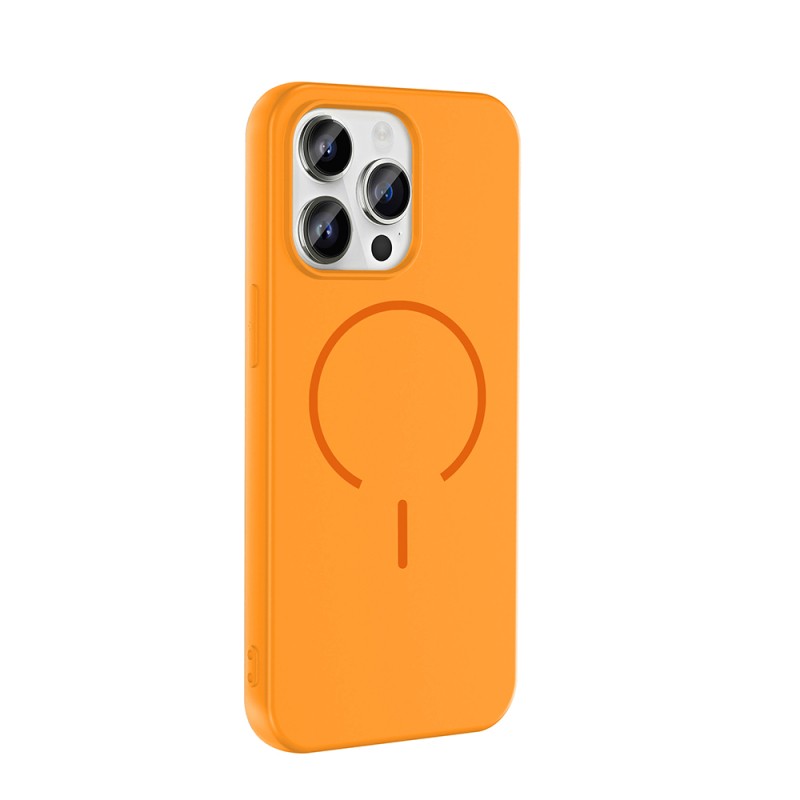 Apple iPhone 14 Pro Max Kılıf M-safe Şarj Özellikli Zore Meta Kapak - 11