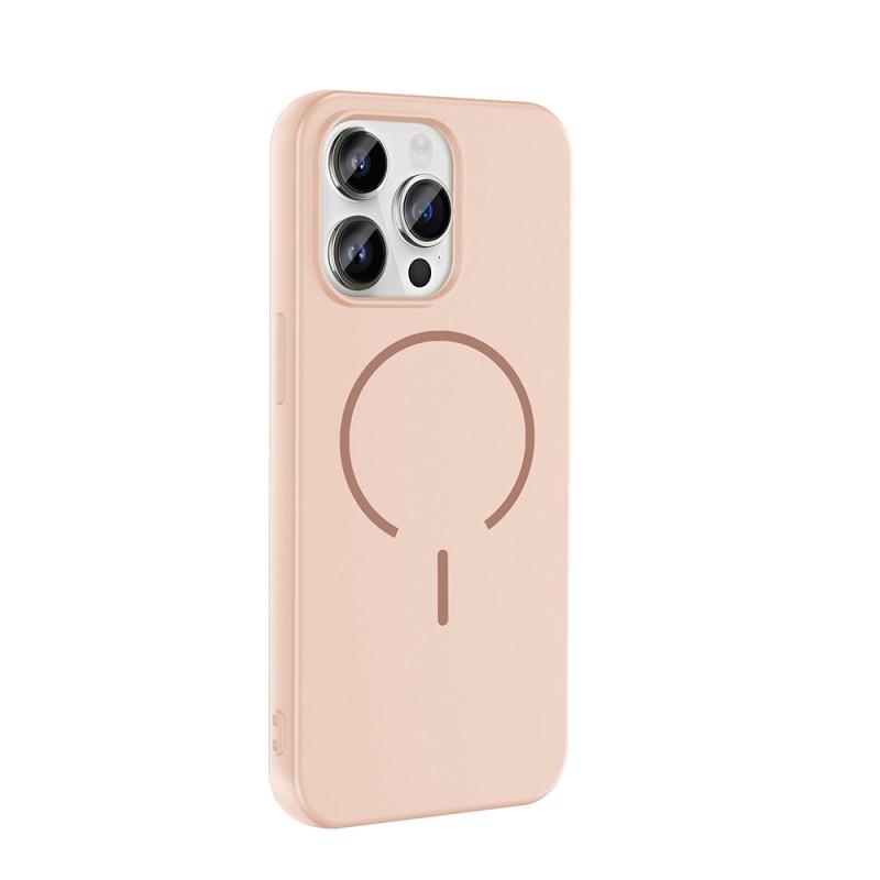 Apple iPhone 14 Pro Max Kılıf M-safe Şarj Özellikli Zore Meta Kapak - 12