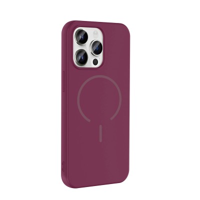 Apple iPhone 14 Pro Max Kılıf M-safe Şarj Özellikli Zore Meta Kapak - 13