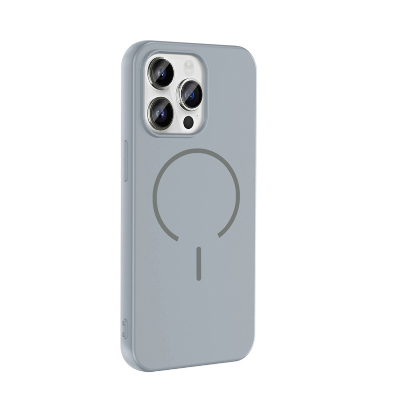 Apple iPhone 14 Pro Max Kılıf M-safe Şarj Özellikli Zore Meta Kapak - 14