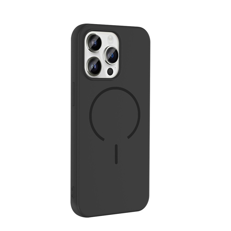 Apple iPhone 14 Pro Max Kılıf M-safe Şarj Özellikli Zore Meta Kapak - 15